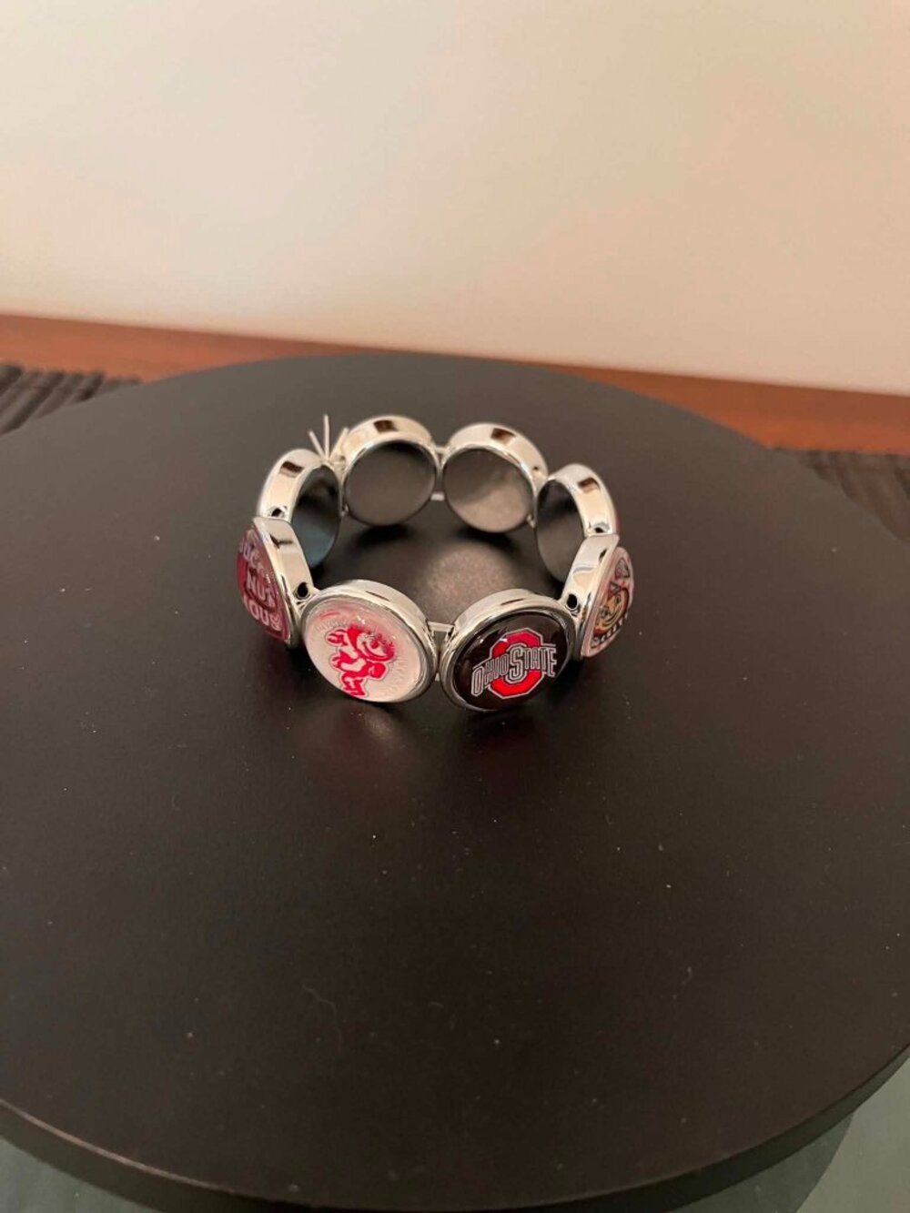 Ohio State Themed Stretch Bracelet
